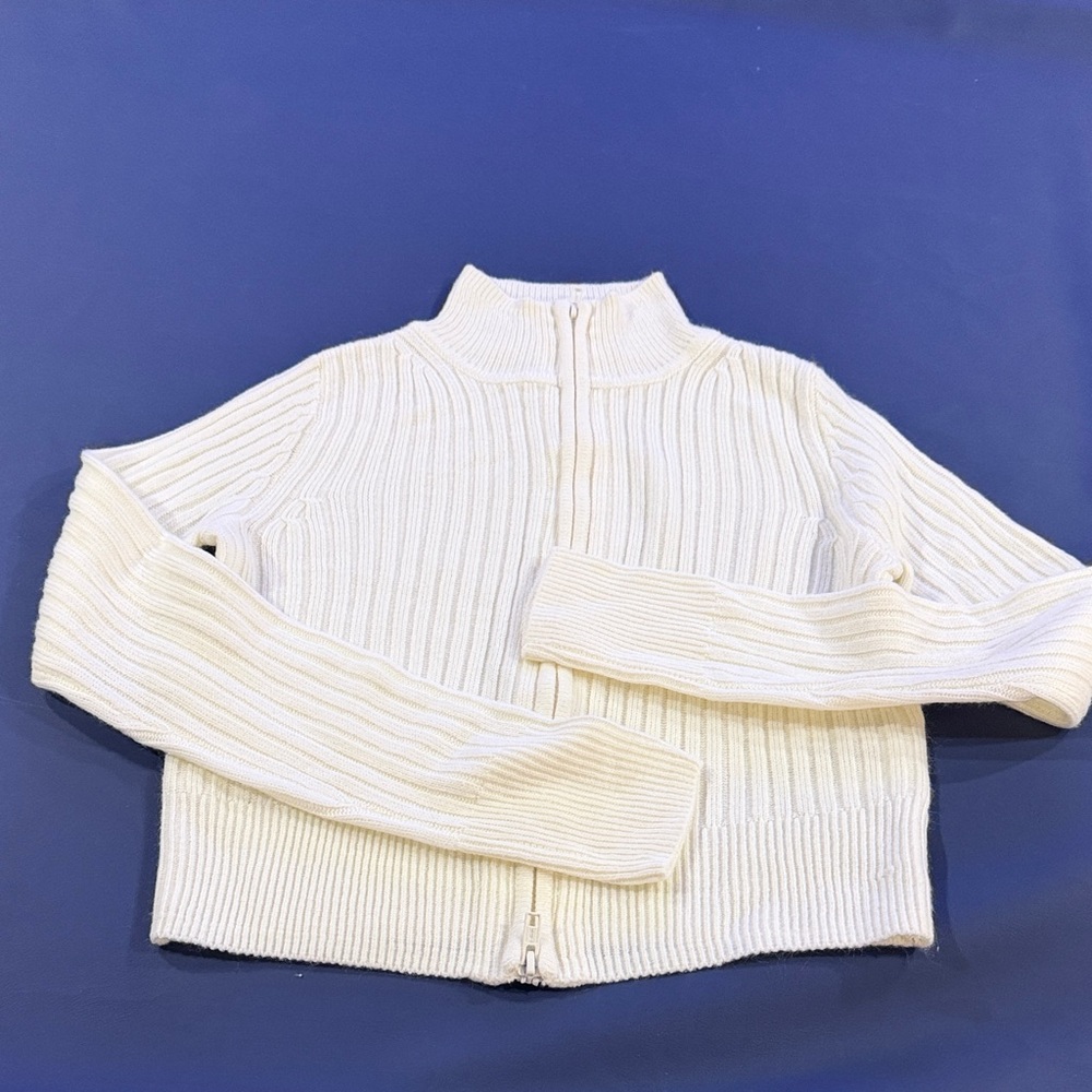 H&M Cream Cowl Neck Sweater